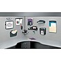 Fellowes Partition Additions Graphite Dry-Erase Whiteboard, Plastic Frame, 1' x 1' (75905)~#|#~sp42717163_sc7