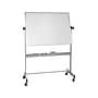 Best-Rite Deluxe Porcelain Dry-Erase Whiteboard, Anodized Aluminum Frame, 5' x 4' (668AF-DD)~#|#~sp42717337_sc7