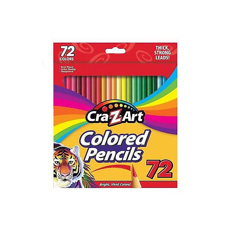 Cra-Z-Art Colored Pencils, Assorted, 72/Box (r10402) image 1