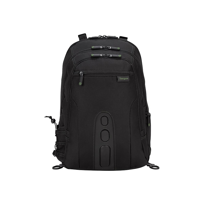Targus Spruce EcoSmart Backpack, Black/Green (TBB013US) image 1