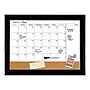 Quartet Magnetic Cork & Dry Erase Calendar Whiteboard, Espresso Frame, 2' x 1.5' (79275)~#|#~sp42717538_sc7