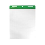 Sustainable Earth by Staples Easel Pads, 27" x 35", White, 50 Sheets/Pad, 4 Pads/Carton (17640)