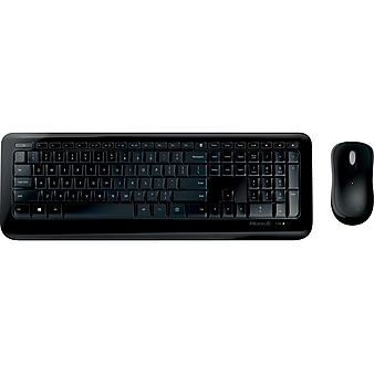 Microsoft Desktop 850 Wireless Keyboard & Mouse, Black (PY9-00001)
