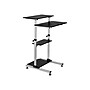 Mount-It! 28"W Adjustable Steel Standing Desk, Gray/Black (MI-7940)~#|#~sp42717661_sc7