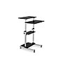 Mount-It! 28"W Adjustable Steel Standing Desk, Gray/Black (MI-7940)~#|#~sp42717662_sc7
