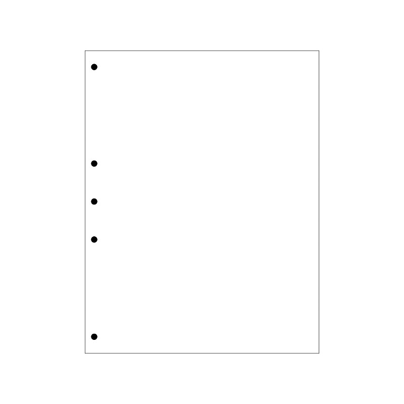 Alliance 8.5" x 11" Bond Paper, 20 lbs., 92 Brightness, 500/Ream (30758) image 1