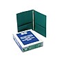 Oxford 2-Pocket 0 Smooth 2-Pocket Paper Portfolio Folder with Fasteners, Hunter Green, 25/Box (57756EE)~#|#~sp42717789_sc7