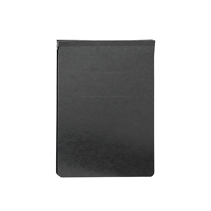 Smead Premium Pressboard 2-Prong Report Cover, Letter Size, Black, Each (81124) image 1