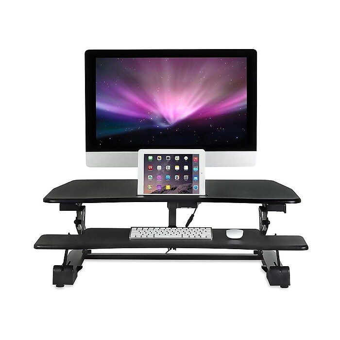 Staples stand up desk converter discount