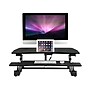 Mount-It! 36"W Electric Adjustable Standing Desk Converter with USB Charging Port, Black (MI-7927E)~#|#~sp42717830_sc7