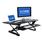 FlexiSpot 47"W Manual Sit-Stand Desk Converter, Black (M3B)~#|#~sp42717854_sc7