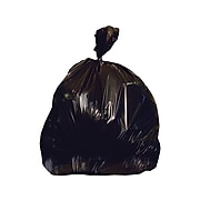 Heritage 55-60 Gallon Trash Bags, 38x58, Reprocessed Resin, 2 Mil, Black, 100 Bags/Box (X7658QK)