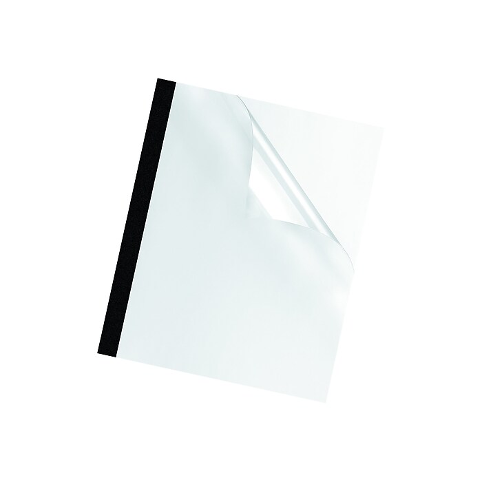 Fellowes Futura Presentation Covers Lined Presentation Covers, 8.5\"W X...