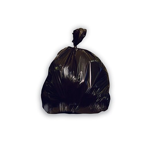 FREE SHIPPING! 48 Gallon Garbage Bags 48 Gallon Trash Bags 48 GAL Can Liners  43 x 48 22 Micron Black