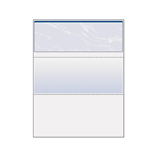 5Forms High Security Paper - Blue Anti-Copy Blank Sheets For Confidential Documents (200 QTY)