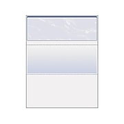 DocuGard Standard 8.5"W x 11"H Security Check on Top Paper, Blue, 500/Ream (04501)