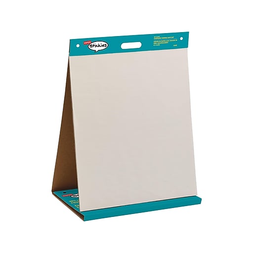 Post-it Self Stick Tabletop Easel Unruled Pad 20 x 23 White 20 Sheets 563R,  1 - Fred Meyer
