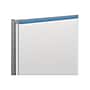 Essentials by Balt Mobile Magnetic Dry-Erase Whiteboard, Anodized Aluminum Frame, 6' x 4' (62542)~#|#~sp42718079_sc7
