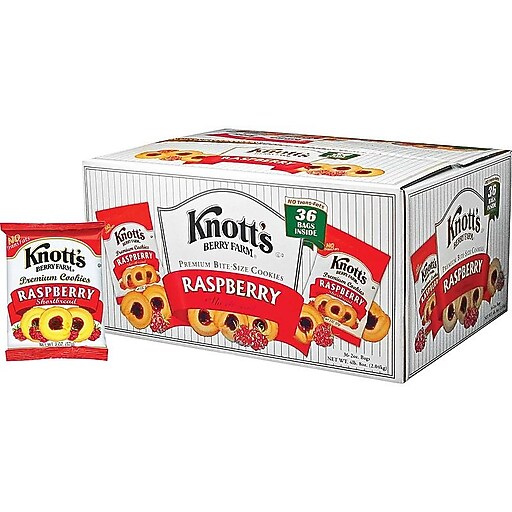 Knott's Berry Farm Raspberry Cookies, 2 oz., 36/Carton (BIS59636