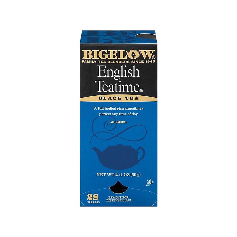 Bigelow English Teatime Black Tea Bags, 28/Box (RCB003451) image 1