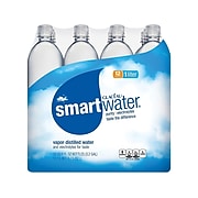 Smartwater  Distilled Water, 33.8 oz., 12/Carton (786162338006)
