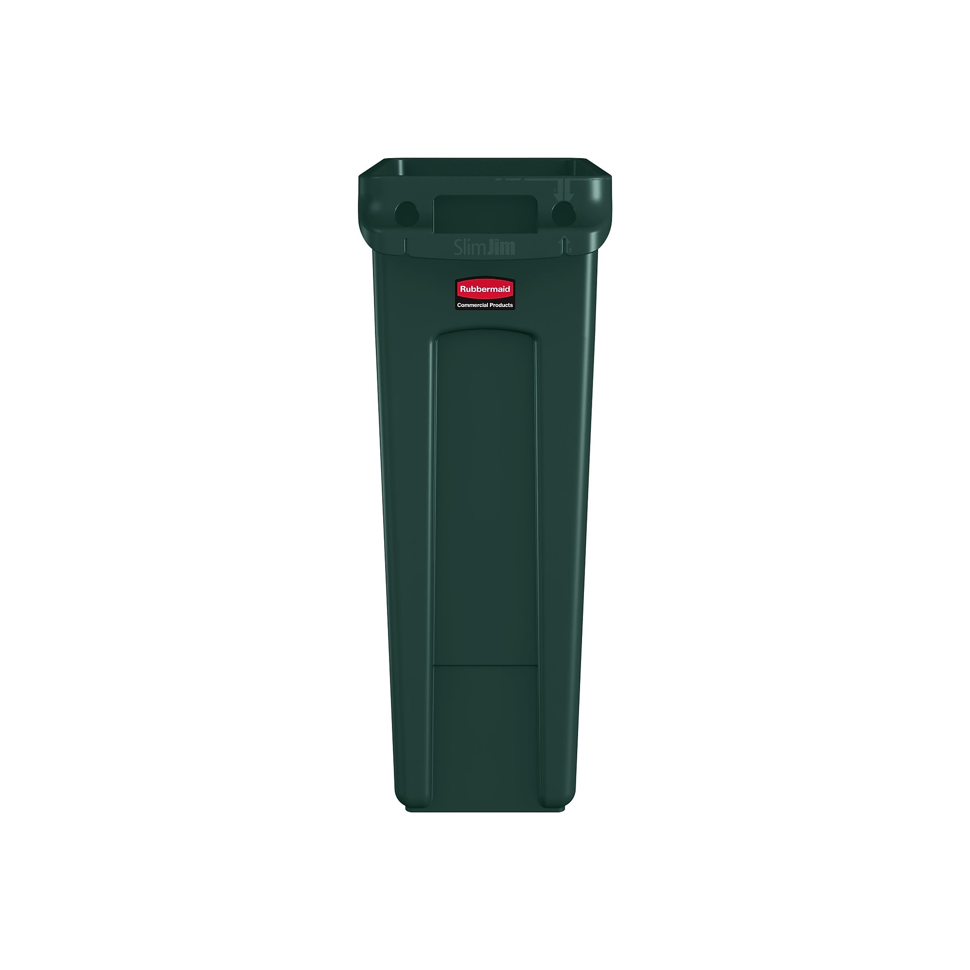 Rubbermaid Slim Jim Plastic Indoor Recycling Bin, 23 Gallon, Green (FG354007GRN) Sansujyuku sansujyuku.com