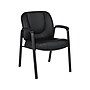 Offices To Go Faux Leather Guest Chair, Black (OTG3915B)~#|#~sp42718217_sc7