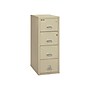 FireKing Safe-in-a-File 4 File Drawer Vertical File Cabinet, Fire Resistant, Beige, Legal, 31.56"D (4-2131-CPASF)~#|#~sp42718493_sc7