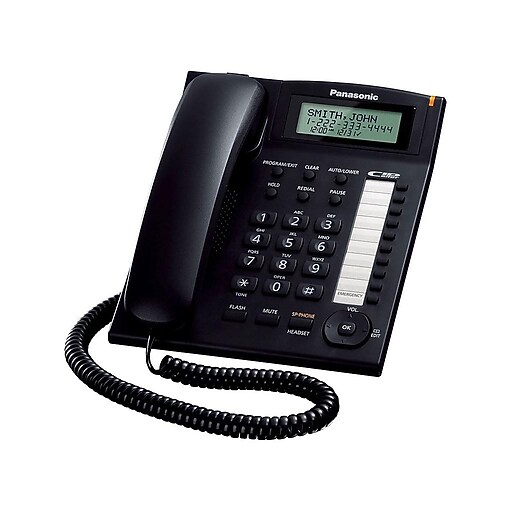Shop Staples for Panasonic KXTS880B Single Line Corded Office