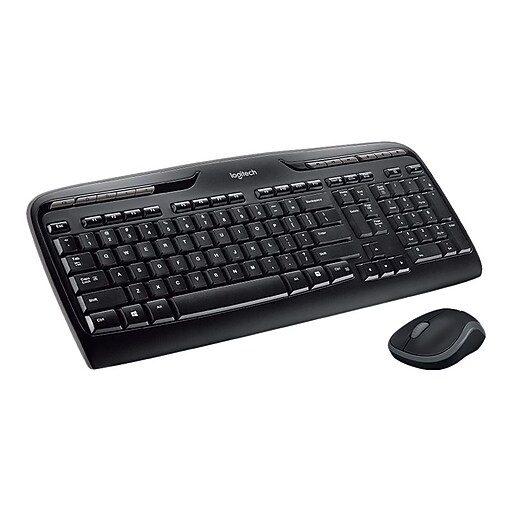 Logitech MK320 FullSize Wireless Multimedia Keyboard and Optical Mouse