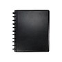 Staples 1-Subject Customizable Notebook, 8.5" x 11", Narrow Ruled, 60 Sheets, Black (19998)~#|#~sp42718657_sc7