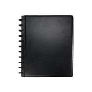 Staples Arc Customizable Notebook, 8-1/2" x 11", 60 Sheets, Narrow Ruled, Black (19998)