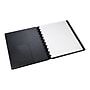 Staples 1-Subject Customizable Notebook, 8.5" x 11", Narrow Ruled, 60 Sheets, Black (19998)~#|#~sp42718660_sc7