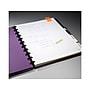 Staples 1-Subject Customizable Notebook, 8.5" x 11", Narrow Ruled, 60 Sheets, Black (19998)~#|#~sp42718668_sc7