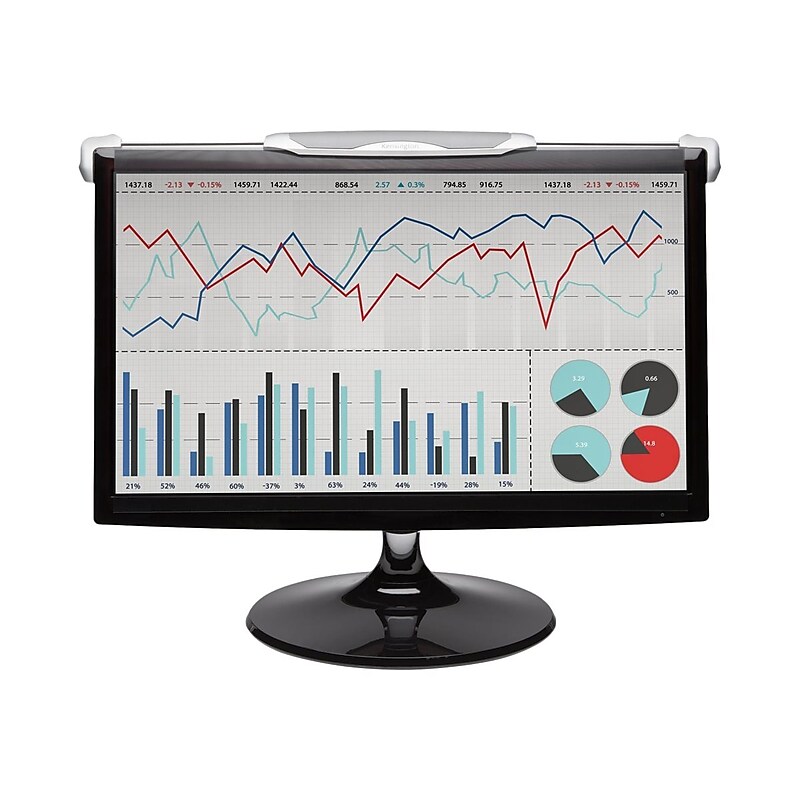 Kensington Snap2 FS240 Privacy Filter for Monitor, 24" Widescreen (16:10) (55315) image 1