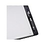 Staples 1-Subject Customizable Notebook, 6.75" x 8.75", Narrow Ruled, 60 Sheets, Black (20000)~#|#~sp42718686_sc7