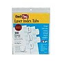 Redi-Tag Laser Tabs, White, 1.13" Wide, 100/Pack (33117)~#|#~sp42718701_sc7
