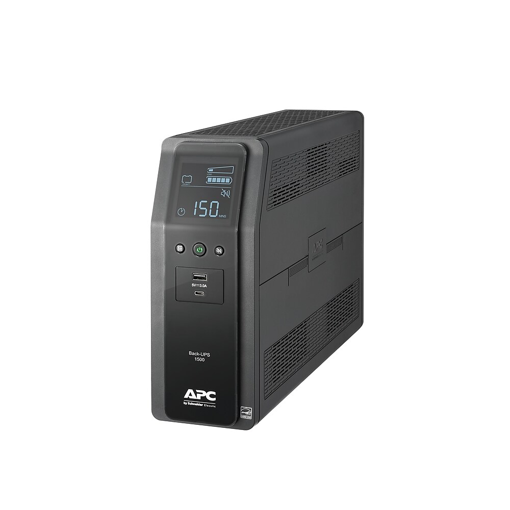 APC® Back-UPS™ Pro 1500VA battery backup and surge protector