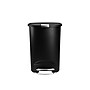 simplehuman Plastic Indoor Step Trash Can with Lid, 13 Gallons, Black (CW1355)~#|#~sp42719019_sc7