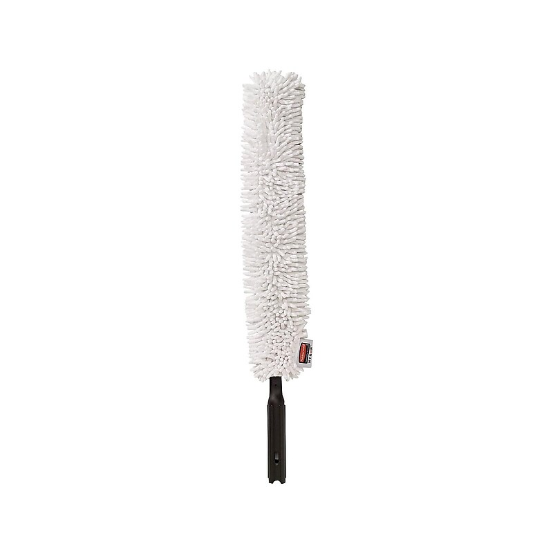 Rubbermaid Executive Series HYGEN Quick-Connect Flexi-Wand Microfiber Duster, White (FGQ85200WH00) image 1