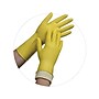 Ambitex Pro L6500 Series Flock Lined Latex Gloves, Yellow, Large, 12 Pairs (LLG6500)~#|#~sp42719069_sc7