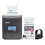 Pyramid Punch Card Time Clock System, Charcoal (2650)~#|#~sp42719080_sc7