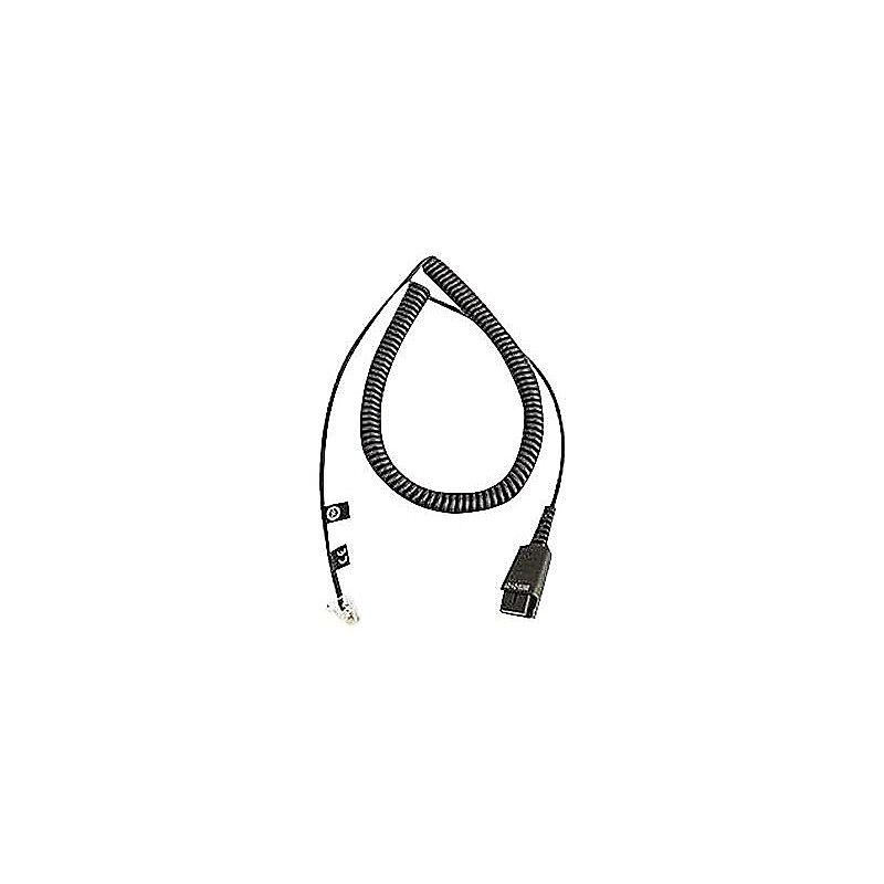Jabra 8800-01-01 Headset Cable, Black image 1