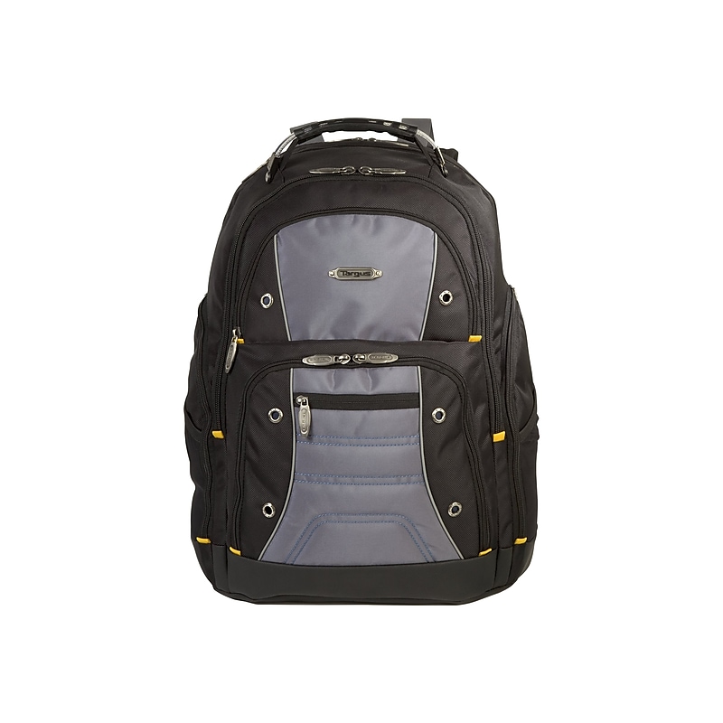 Targus Drifter II Laptop Compatible Backpack, Large, Black/Gray (TSB239US) image 1