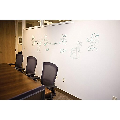 IdeaPaint™ CREATE DryErase Paint, 50 Square Foot Kit, White Staples