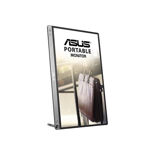 ASUS ZenScreen MB16AC 15.6" Portable IPS Monitor, Dark Gray Staples