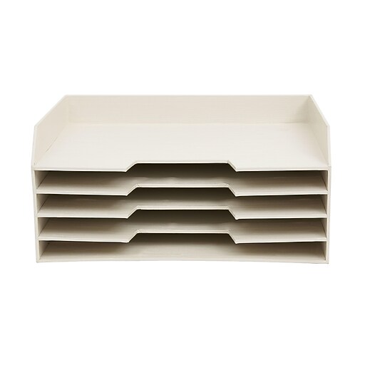 Office by Martha Stewart™ Stack+Fit™ File Sorter, White (29569) at Staples