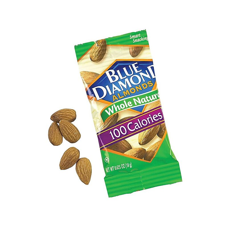 Blue Diamond Almonds, 0.63 oz., 32 Packs/Box (220-00512) image 1