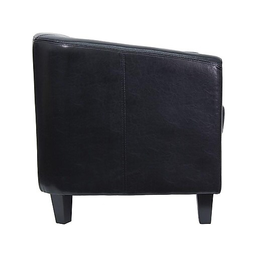 Flash Furniture Hardwood Guest/Reception Chair, Black (BT873BKGG