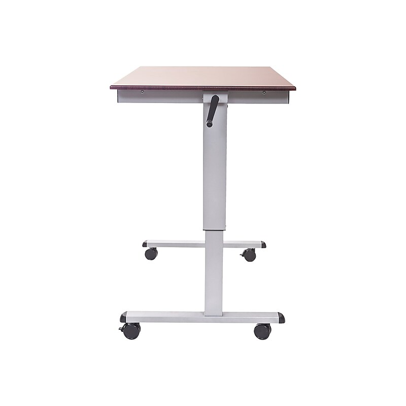 Luxor 48"W Adjustable Desk, Laminate Wood (STANDUP-CF48-DW) image 1